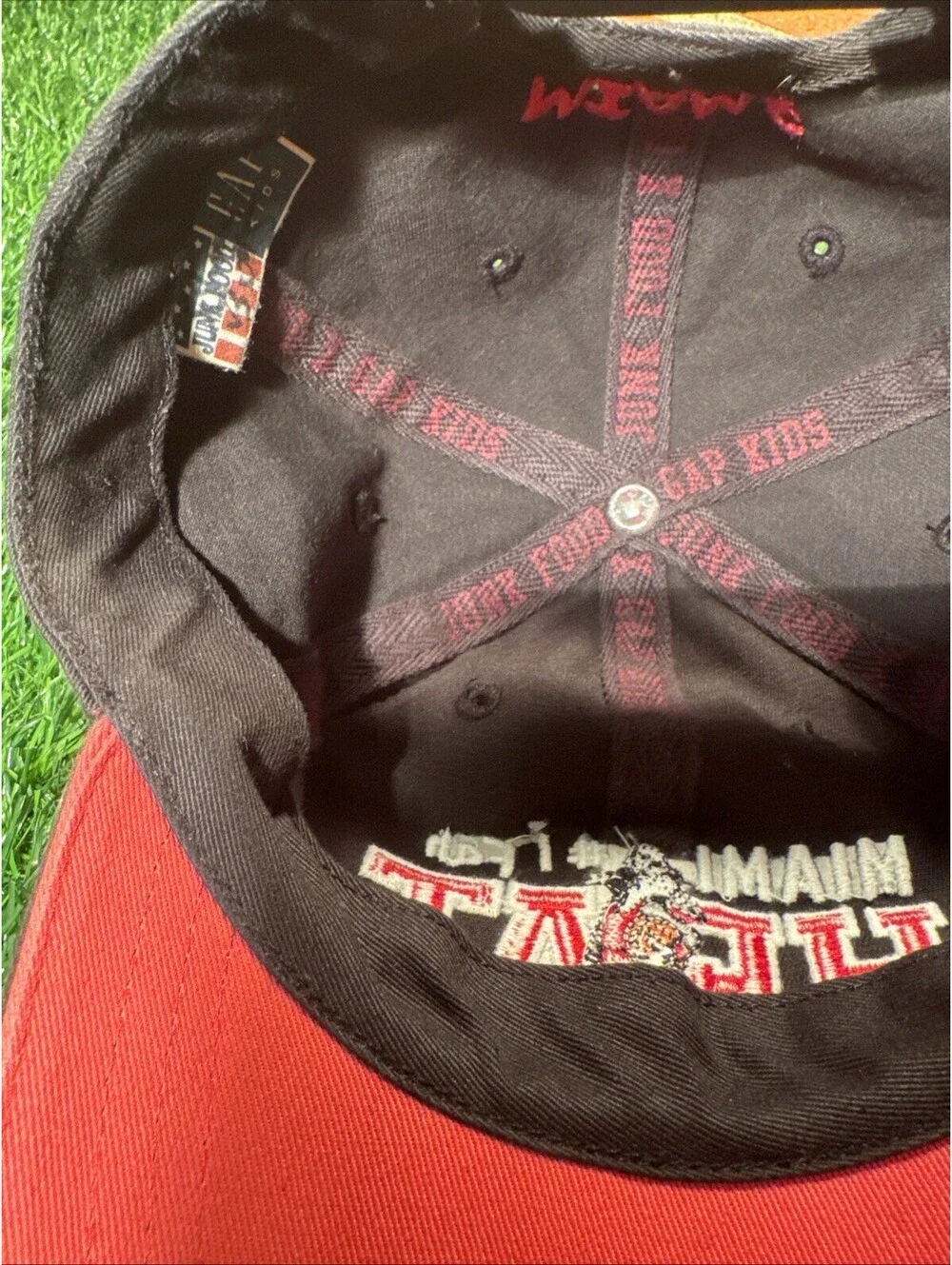 Miami Heat #1 Fan Bugs Bunny Embroidered Hat Junk Food Gap Kids Size L/XL